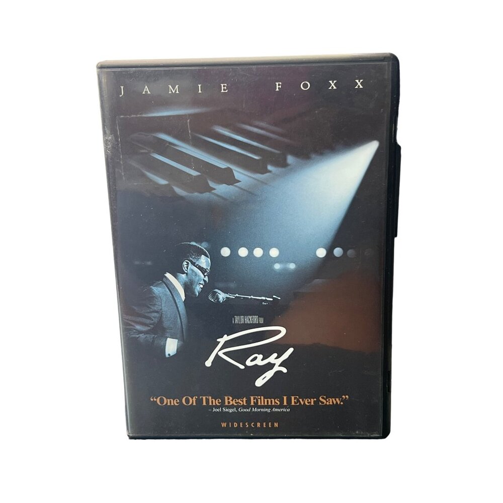 Ray DVD Jamie Foxx Widescreen Edition Original Case and Artwork